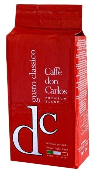 Кофе молотый Carraro Don Carlos 250 г