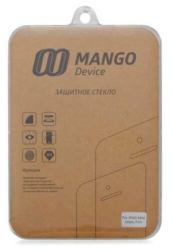 Защитное стекло Mango Device для Apple iPad mini retina (0.33mm 2.5D) MDG-PM
