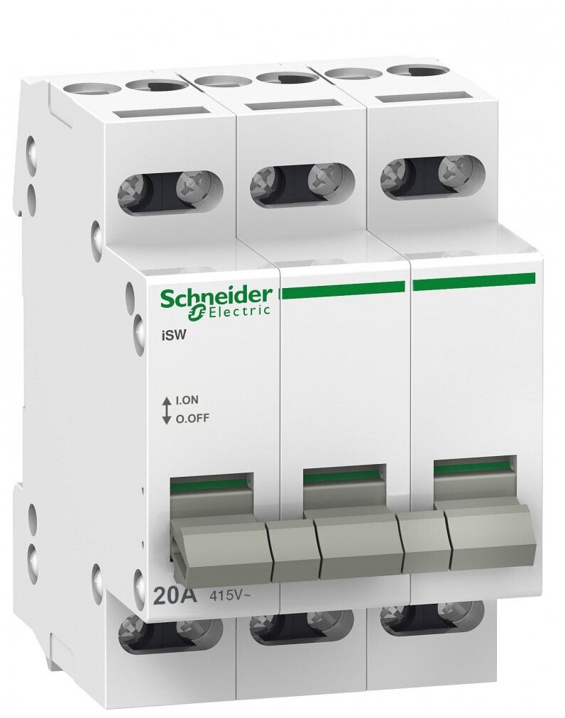 Выключатель нагрузки iSW 3П 32A (max 288) | код. A9S60332 | Schneider Electric ( 1шт. )