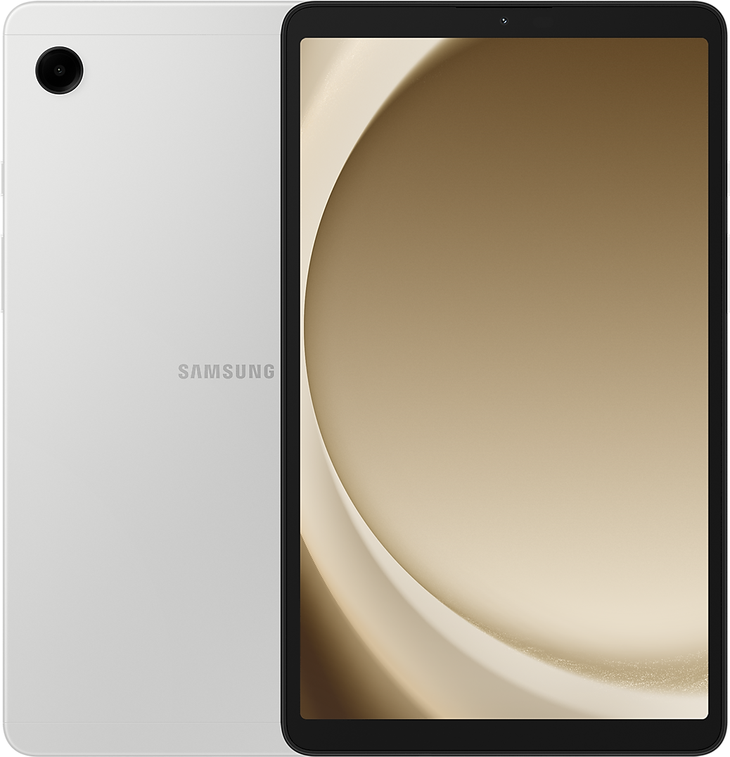 8.7" Планшет Samsung Galaxy Tab A9, 4/64 ГБ, Wi-Fi, Android 13, серебристый