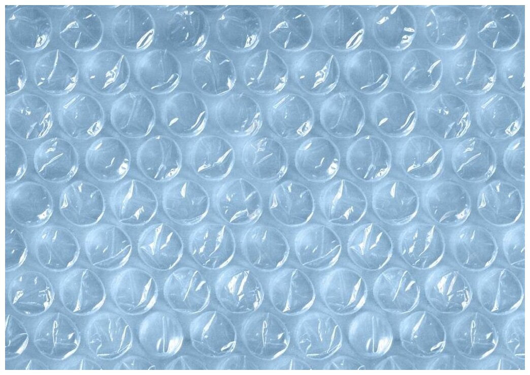 Воздушно-пузырчатая(пузырьковая) пленка ролик 25х0,6м, 2 слоя