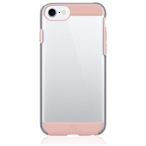 Чехол Innocence Case Clear Rose Gold для iPhone 8 Plus/7 Plus/6s Plus/6 Plus, розовое золото, 1354C, Deppa 805027