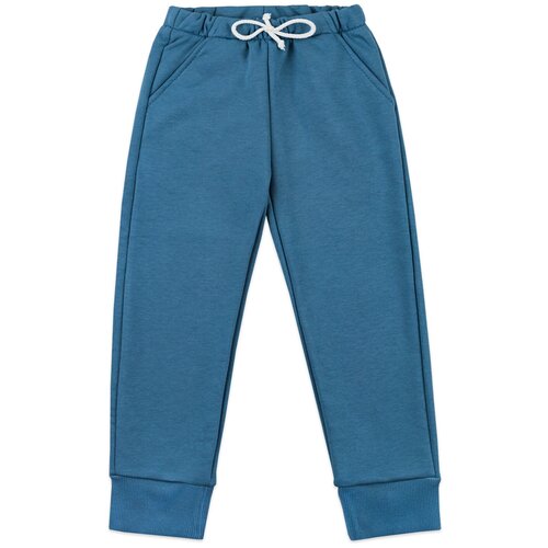 Брюки спортивные YOULALA, размер 28 (92-98), голубой брюки youlala размер 28 92 98 синий