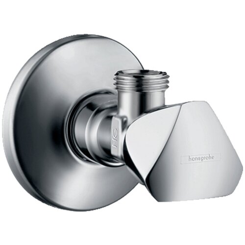 Hansgrohe Угловой вентиль Hansgrohe E 1/2 13902000 угловой вентиль hansgrohe 13901000