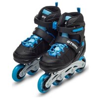 Ролики раздвижные ATEMI AIS01BS, S (30-33), PU64, 82A, ABEC-7 Carbon, SB, черно-синие