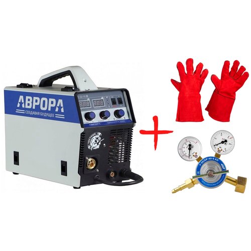 Сварочный аппарат инверторного типа Aurora Динамика 2000 Регулятор расхода газа и Краги 2370000₽