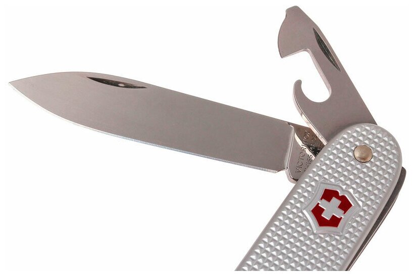 Нож перочинный Victorinox Pioneer X (0.8231.26) 93мм 9функций серебристый карт.коробка - фото №4