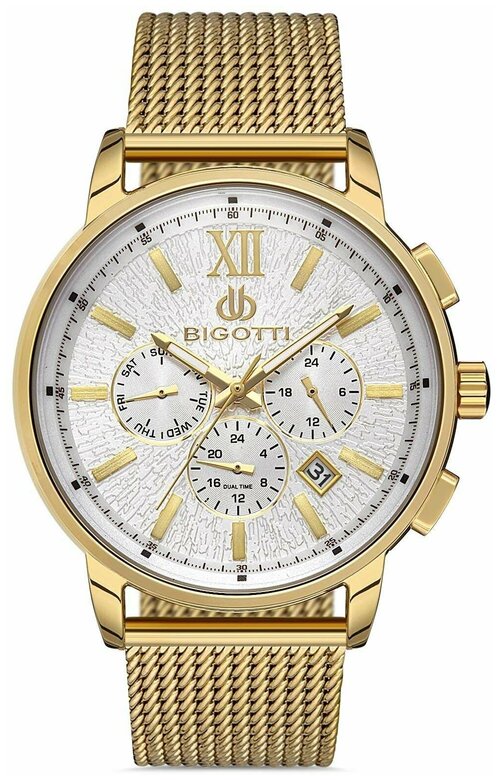 Наручные часы Bigotti Milano Наручные часы Bigotti BG.1.10352-4 классические мужские, серебряный