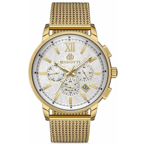 наручные часы bigotti bg 1 10356 4 классические мужские Наручные часы Bigotti Milano Milano, серебряный