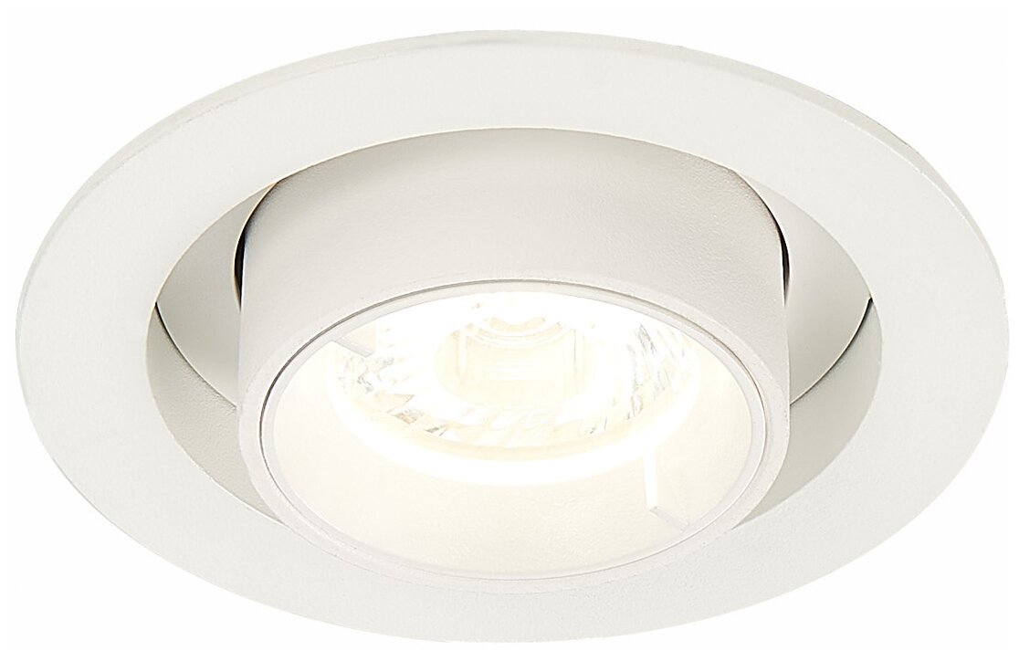 Спот ALMA light ALD00063WW-4000K-LED.1x12W, LED, 12 Вт, 4000, холодный белый, цвет арматуры: белый, цвет плафона: белый