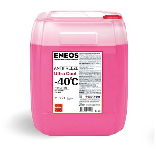 Антифриз ENEOS ANTIFREEZE ULTRA COOL -40C, 10кг