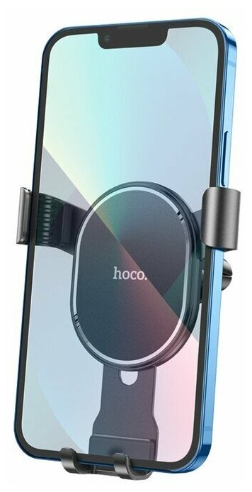 Держатель для смартфона в авто Hoco CA56 Plus, 4.5-6.7", ширина захвата 68-90 мм, черный