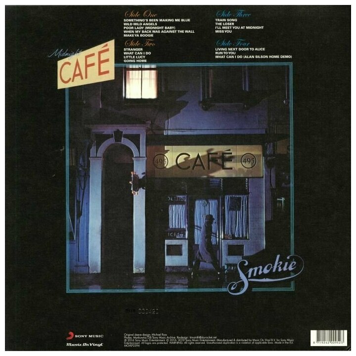 Виниловая пластинка Smokie. Midnight Cafe (2 LP) - фотография № 2