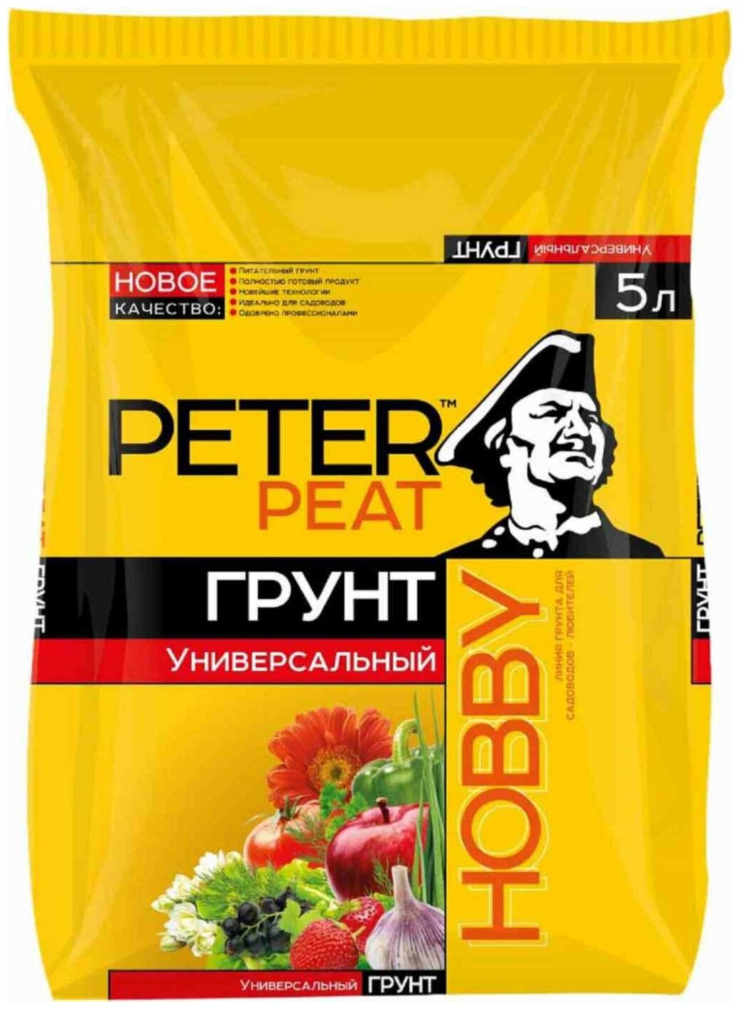 Грунт PETER PEAT "Универсальный", линия хобби, 5л