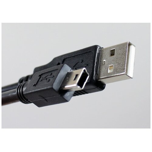 Кабель USB 2.0 A вилка <--> Mini USB 5P вилка, 1.5 м.