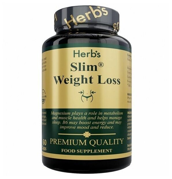 Herbs Slim для контроля веса капсулы №60