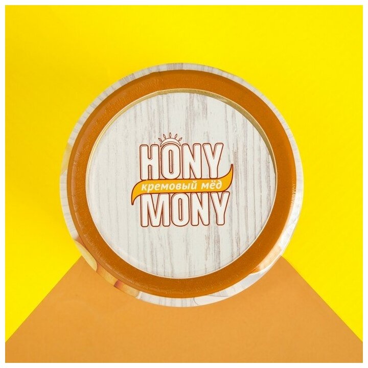 Hony Mony Кремовый мед Hony Mony, с имбирем, 220 г - фотография № 7