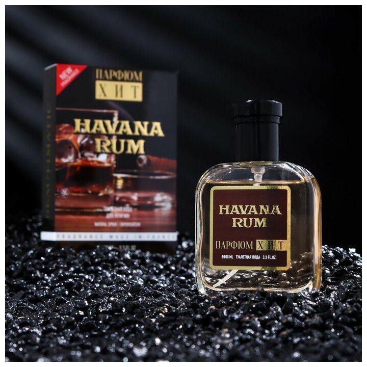 Туалетная вода мужская HAVANA RUM, 100 мл 9236268