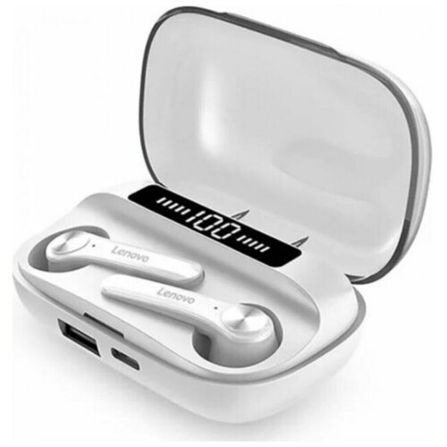 Lenovo Беспроводные наушники QT81 белый 149000₽