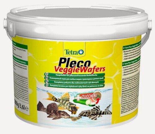 Изображение товара Корм для сомов и донных рыб Tetra Pleco Veggie Wafers с цукини 3.6 л пластинки