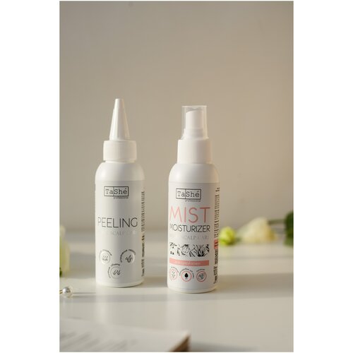 Набор для увлажнения и питания сухой и чувствительной кожи головы Tashe professional 100+100 мл