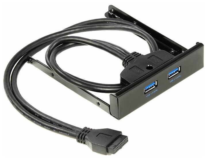 Многофункциональная панель Espada EBrFr-2USB3 черный EBrFr-2USB3