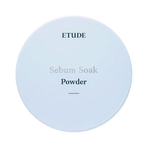 Etude House~Рассыпчатая пудра для жирной кожи~Sebum Soak Powder