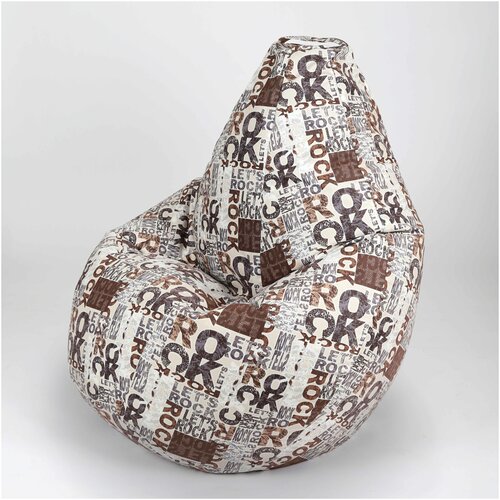 Кресло груша XL ткань Рок