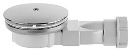 фото Сифон BAS сЛ00138 D85 для литьевых поддонов, хром