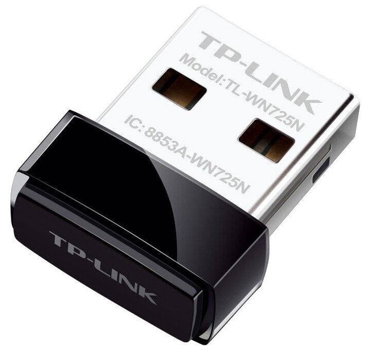 Сетевой адаптер WiFi TP-Link TL-WN725N N150 USB 2.0