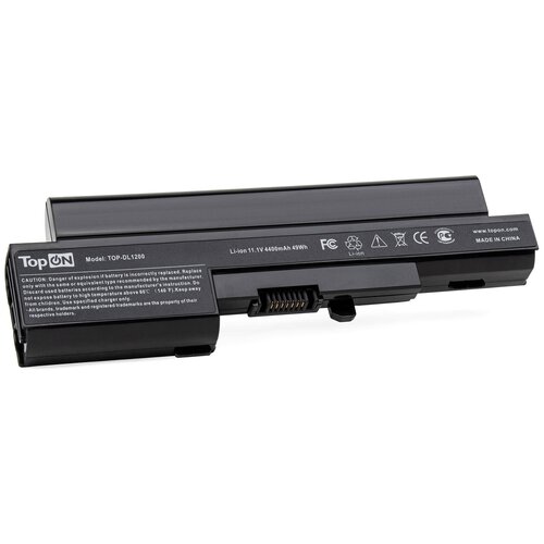 Аккумулятор для ноутбука Dell Vostro 1200, Compal JFT00 Series. 11.1V 4400mAh 49Wh. PN: RM628 усиленный аккумулятор для ноутбука dell vostro 1200 rm627