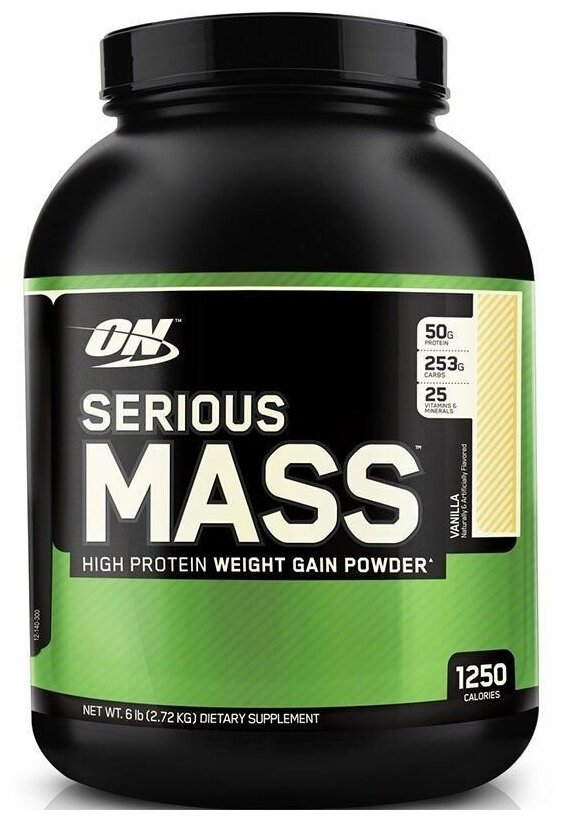 Optimum Nutrition Serious Mass (2,7 кг) Шоколад