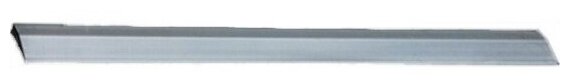 Правило алюминиевое Сибртех 89602, трапеция, 2 ребра жесткости, L-1.5 м