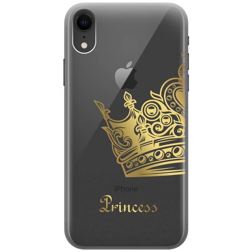 Силиконовый чехол на Apple iPhone XR / Эпл Айфон Икс Эр с рисунком True Princess силиконовый чехол на apple iphone xr эпл айфон икс эр с рисунком true king