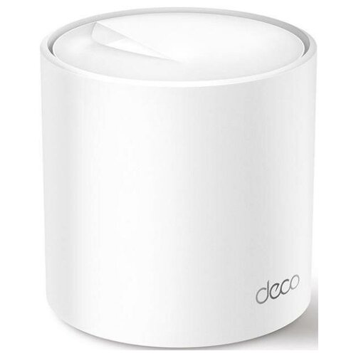 Wi-Fi система TP-LINK Deco X50(1-Pack) 802.11ax 2402Mbps 2.4 ГГц 5 ГГц 3xLAN RJ-45 белый tp link deco x20 4g ax1800 whole home mesh wi fi 6 router build in 300mbps 4g lte advanced modem 3g 4g router ap mode homeshield alexa suppo