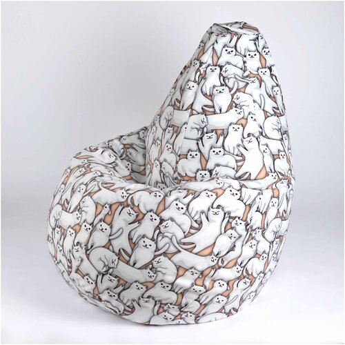 Кресло груша XL ткань Котофей 2