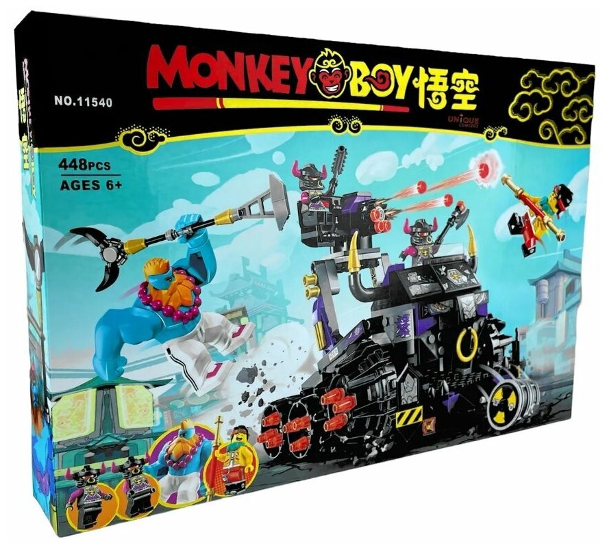 Конструктор Monkey boy " Железный бык" 448 деталей