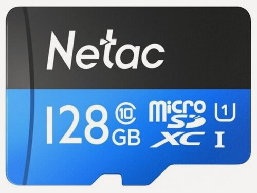Изображение товара Карта памяти Netac P500 MicroSDXC 128Gb Class 10 UHS-I 80MB/s (NT02P500STN-128G-S)