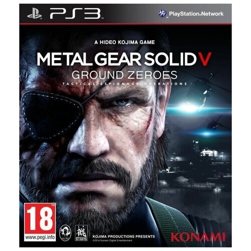 Metal Gear Solid 5 (V): Ground Zeroes (PS3) английский язык