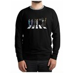 Свитшот DreamShirts с принтом The Beatles / Битлз и Властелин Колец Мужской - изображение