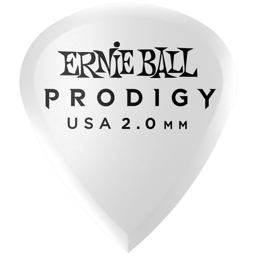 ERNIE BALL 9203 Prodigy White Набор медиаторов комплект медиаторов ernie ball 9203