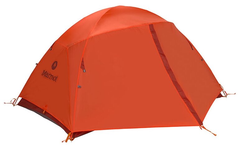 Палатка туристическая 2-местная Marmot Catalyst 2P, цвет Rusted Orange/Cinder