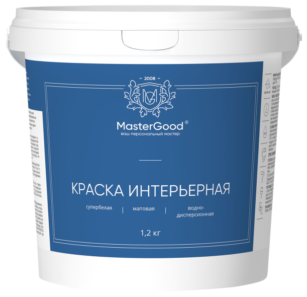 Краска водно-дисперсионная MasterGood интерьерная