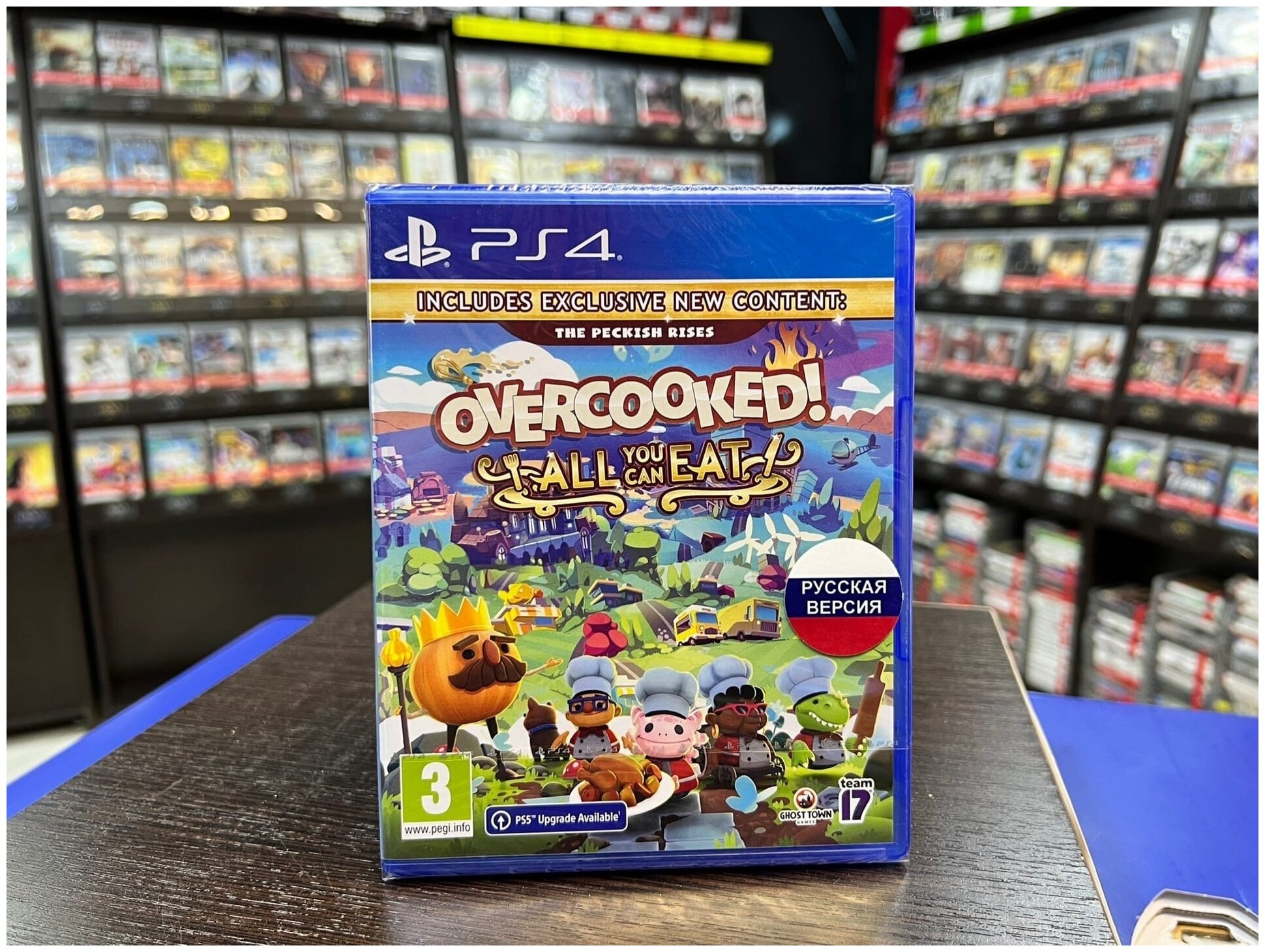 Overcooked: All You Can Eat (Адская кухня) Русская версия (PS4/PS5)