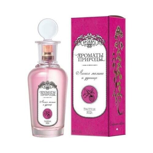 Туалетная вода Ароматы природы, лесная малина и душица, 100 мл Brocard Parfums 6852015 .