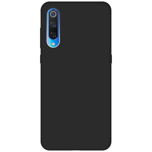 Матовый чехол на Xiaomi Mi 9 / Сяоми Ми 9 Soft Touch черный матовый чехол rich scrooge для xiaomi mi 9 сяоми ми 9 с 3d эффектом черный