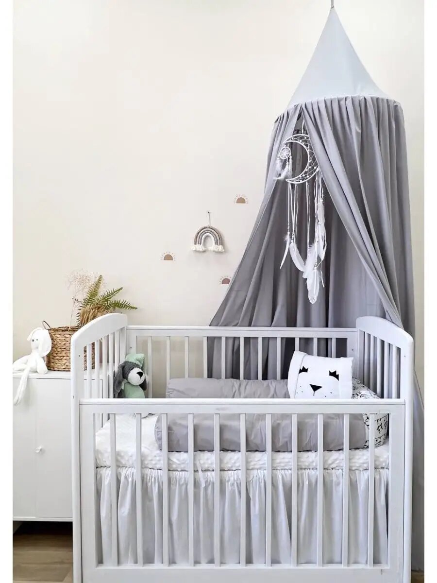 фото Балдахин шатер хлопковый