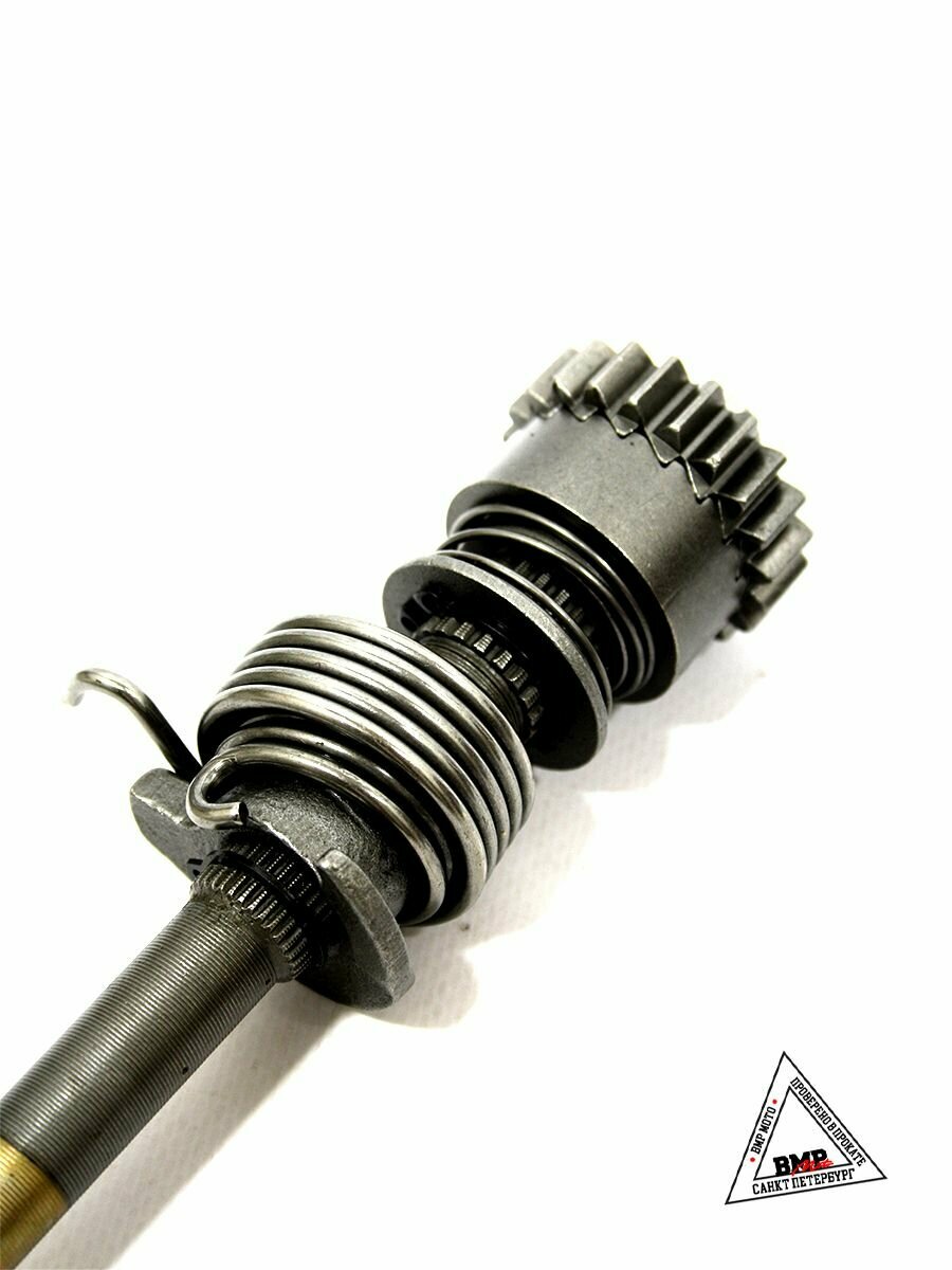 Вал кикстартера в сборе 154FMH 125см3 на ATV квадроцикл, мопед, питбайк — фото 1