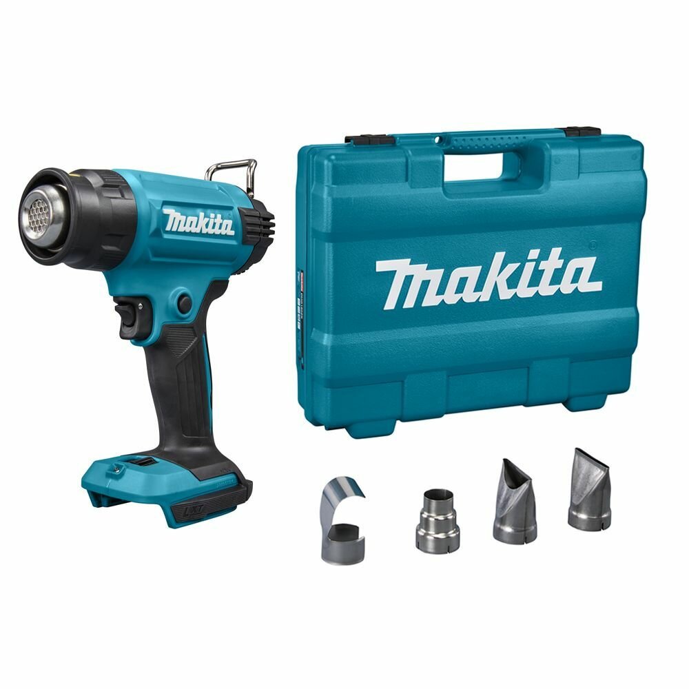 Аккумуляторный фен промышленный LXT 18В - 550C, без акк и з/у, Makita DHG181ZK