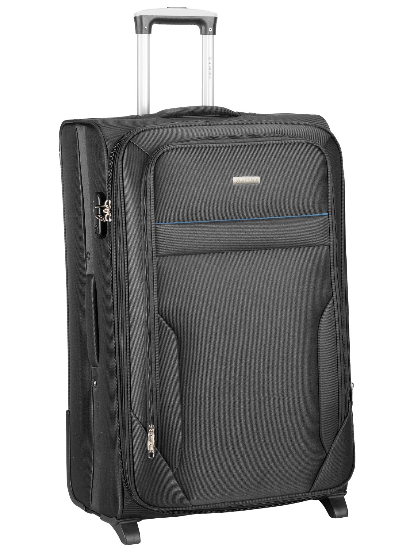 Чемодан 4ROADS 6127-28-BLACK